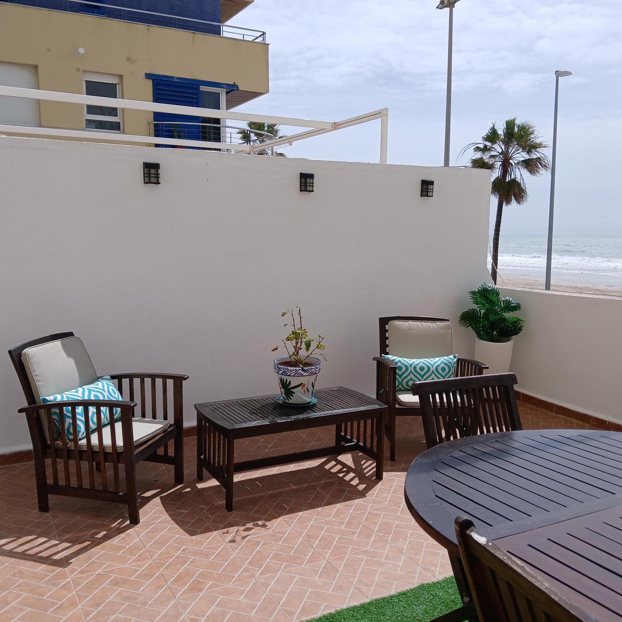 Amazing Frontal Beach Apartment #Traveller'S Awards2023 Cádis Exterior foto